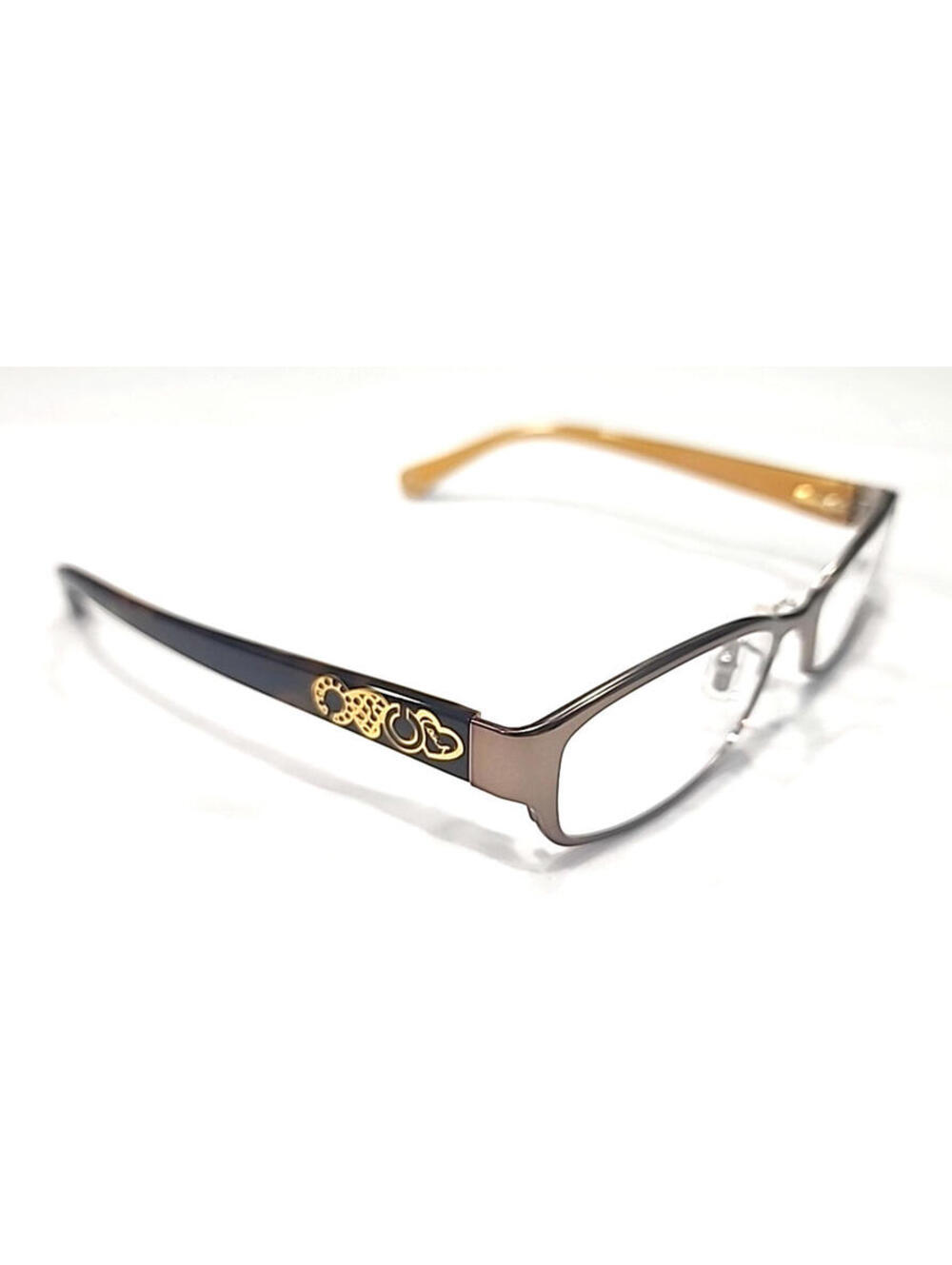 Coach HC5007 Willow 9045 Sand Brown Rectangular Eyeglasses 50-16 135 New - Picture 3 of 7